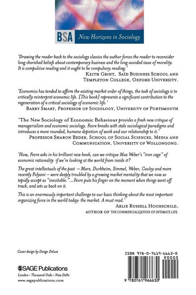 Produktbild: The New Sociology of Economic Behaviour