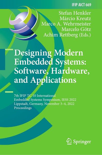 Produktbild: Designing Modern Embedded Systems: Software, Hardware, and Applications