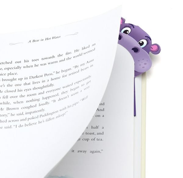 Produktbild: Bigmouth Hippo - Dein schlaues Lesezeichen - Mit Magnet
