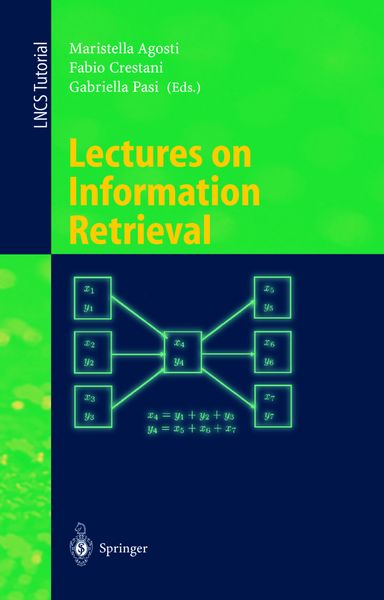 Produktbild: Lectures on Information Retrieval