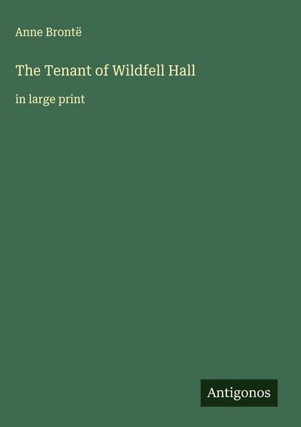 Produktbild: The Tenant of Wildfell Hall