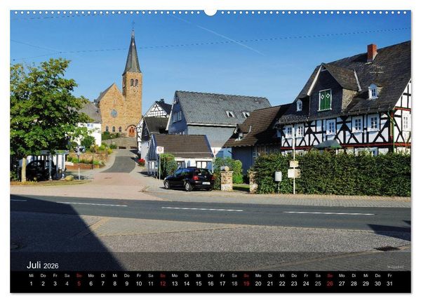 Produktbild: Kreis Siegen-Wittgenstein (Wandkalender 2026 DIN A2 quer), CALVENDO Monatskalender
