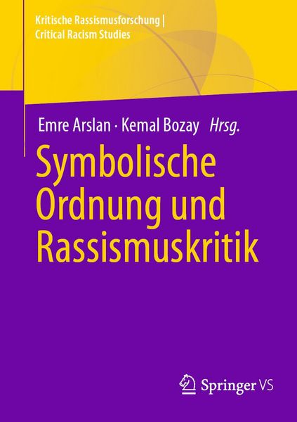 Produktbild: Symbolische Ordnung und Rassismuskritik