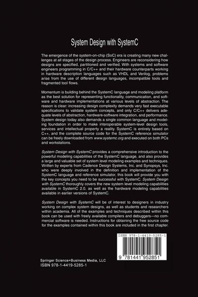 Produktbild: System Design with SystemC&trade;