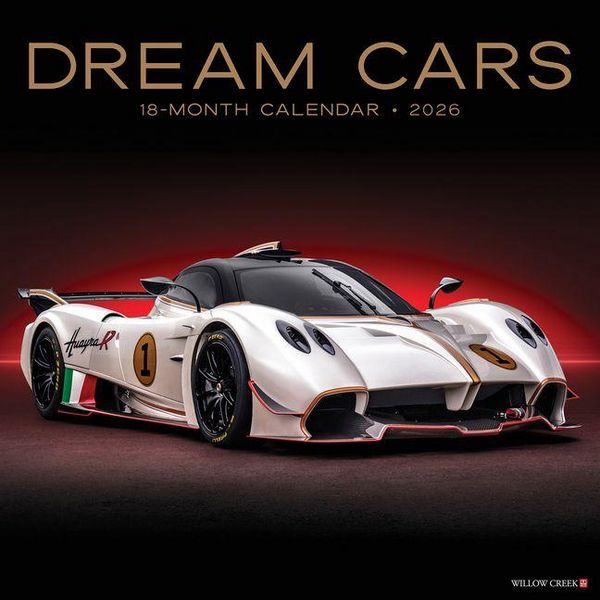 Produktbild: Dream Cars 2026 Wall Calendar