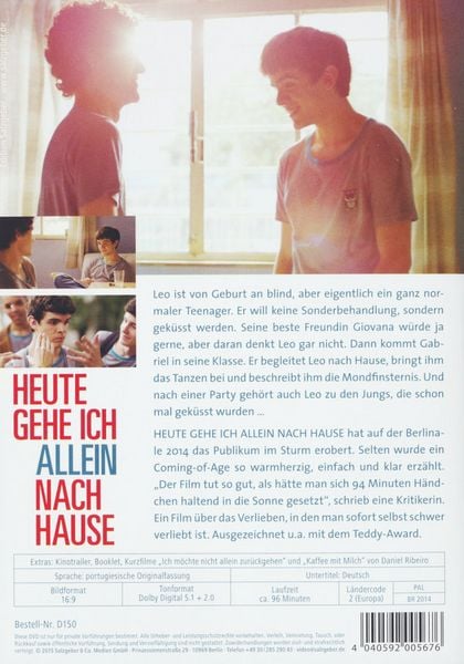 Produktbild: Heute gehe ich allein nach Hause (OmU)