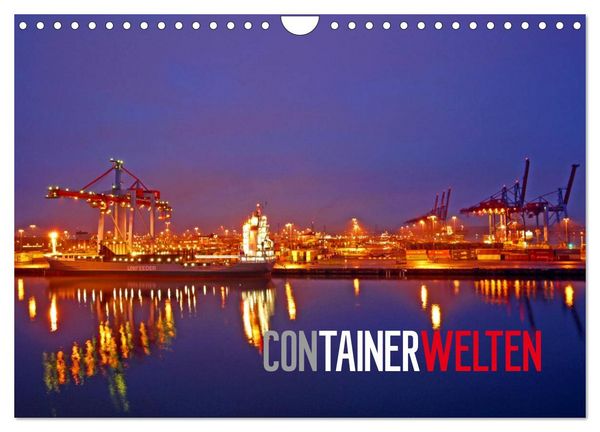 Produktbild: Containerwelten (Wandkalender 2026 DIN A4 quer), CALVENDO Monatskalender