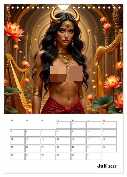 Produktbild: T&ouml;chter der alten G&ouml;tter (Wandkalender 2027 DIN A4 hoch), CALVENDO Monatskalender