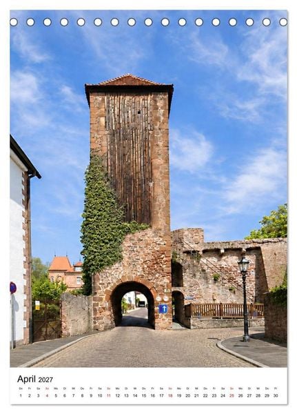Produktbild: Gelnhausen Stadt vertikal (Tischkalender 2027 DIN A5 hoch), CALVENDO Monatskalender