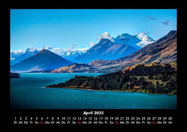 Produktbild: Die Seen der Erde 2025 Fotokalender DIN A3