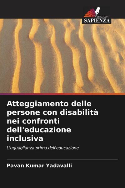Produktbild: Atteggiamento delle persone con disabilit&agrave; nei confronti dell'educazione inclusiva