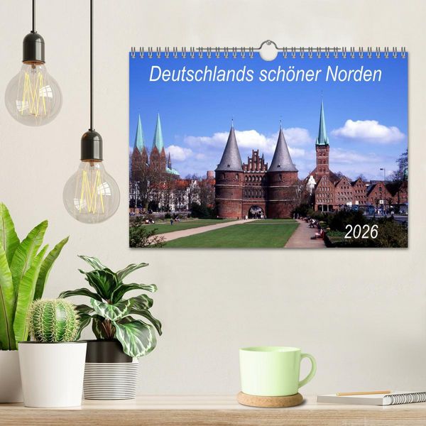 Produktbild: Deutschlands sch&ouml;ner Norden (Wandkalender 2026 DIN A4 quer), CALVENDO Monatskalender