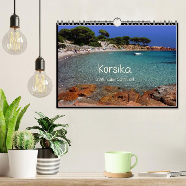 Produktbild: Korsika - Insel rauer Sch&ouml;nheit (Wandkalender 2026 DIN A4 quer), CALVENDO Monatskalender