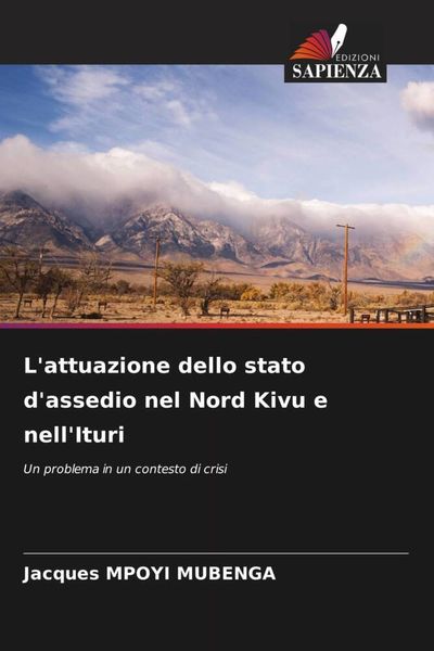 Produktbild: L'attuazione dello stato d'assedio nel Nord Kivu e nell'Ituri