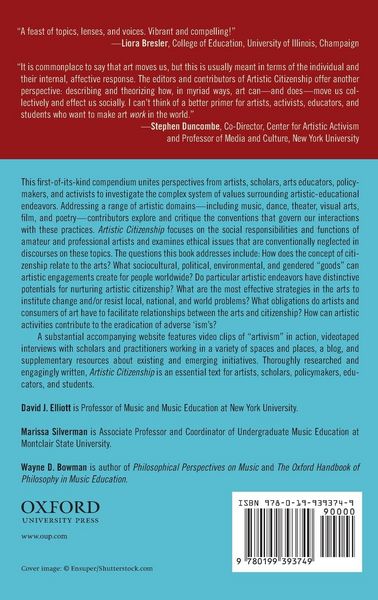 Produktbild: Artistic Citizenship