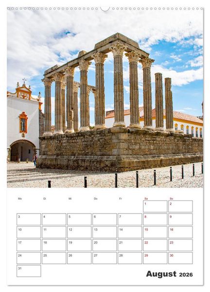Produktbild: Portugal - ein Traumreiseziel (hochwertiger Premium Wandkalender 2026 DIN A2 hoch), Kunstdruck in Hochglanz