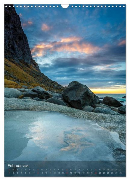 Produktbild: Mystische Lofoten (Wandkalender 2026 DIN A3 hoch), CALVENDO Monatskalender