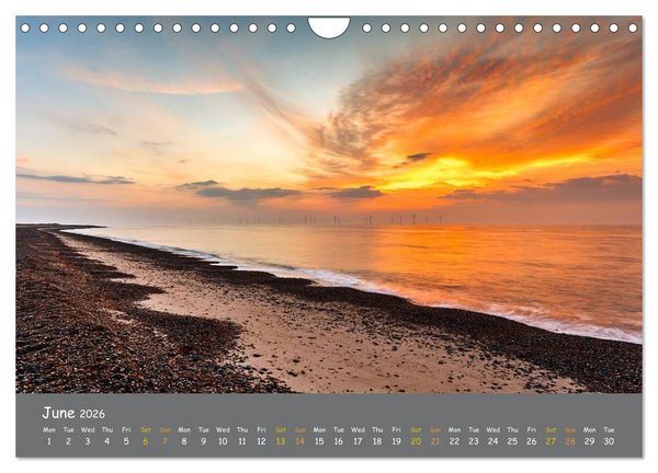 Produktbild: Sand n Sea in Norfolk (Wall Calendar 2026 DIN A4 landscape), CALVENDO 12 Month Wall Calendar