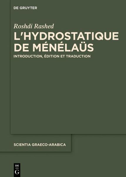 Produktbild: L'hydrostatique de M&eacute;n&eacute;la&uuml;s