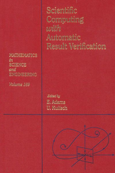 Produktbild: Scientific Computing with Automatic Result Verification
