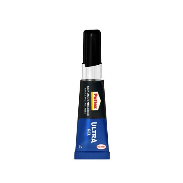 Produktbild: Henkel AG & Co. KGaA Sekundenkleber Pattex Ultra Gel 2x3g, 2er Set