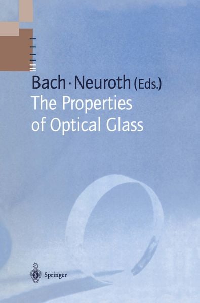 Produktbild: The Properties of Optical Glass