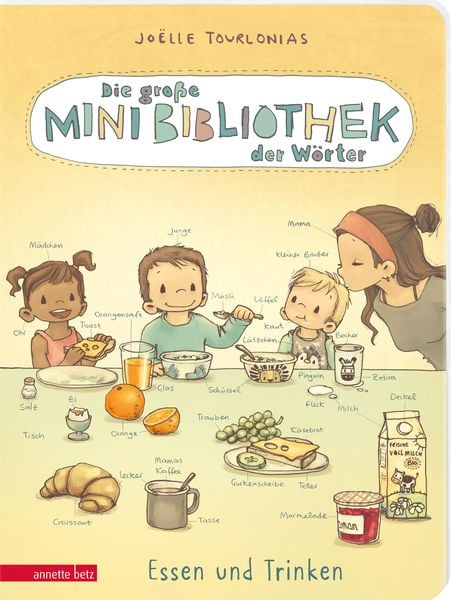 Produktbild: Die gro&szlig;e Mini-Bibliothek der W&ouml;rter - Essen und Trinken (Die Mini-Bibliothek der W&ouml;rter, Bd.)