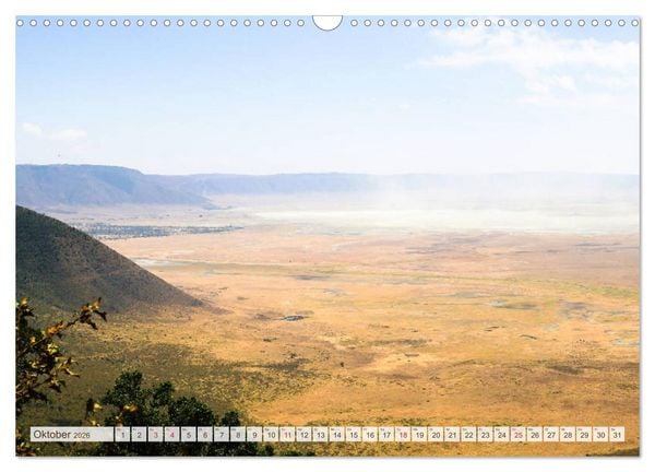 Produktbild: Tansania - Durch die Nationalparks Ostafrikas (Wandkalender 2026 DIN A3 quer), CALVENDO Monatskalender
