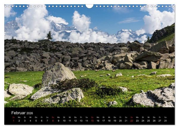 Produktbild: Grande Traversata delle Alpi - Wandern auf der GTA (Wandkalender 2026 DIN A3 quer), CALVENDO Monatskalender