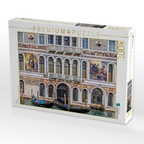Produktbild: CALVENDO Puzzle Venedig | 1000 Teile Lege-Gr&ouml;&szlig;e 64x48cm Foto-Puzzle f&uuml;r gl&uuml;ckliche Stunden