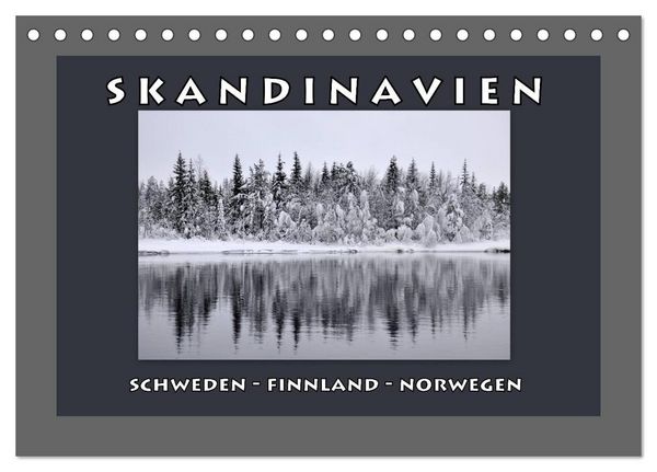 Produktbild: SKANDINAVIEN (Tischkalender 2026 DIN A5 quer), CALVENDO Monatskalender