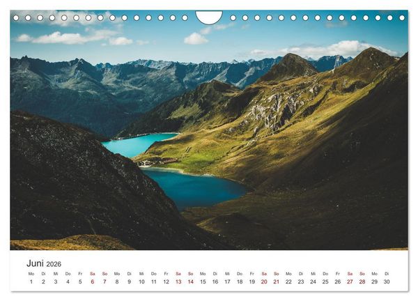 Produktbild: Schweiz - Faszination Natur (Wandkalender 2026 DIN A4 quer), CALVENDO Monatskalender