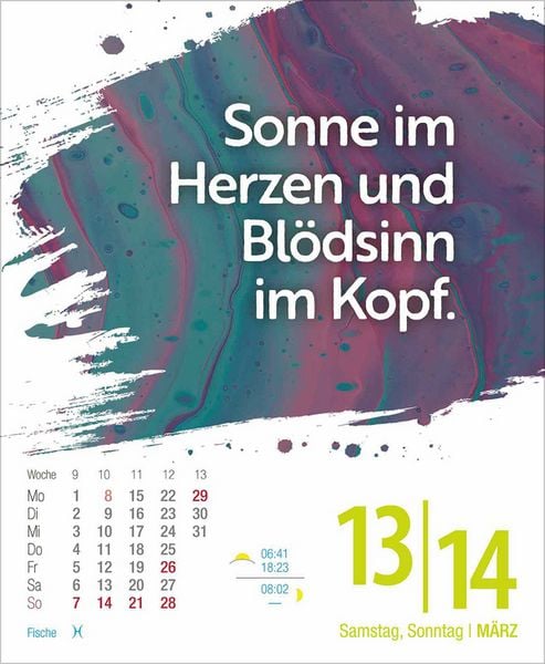 Produktbild: Gl&uuml;ckskalender 2027