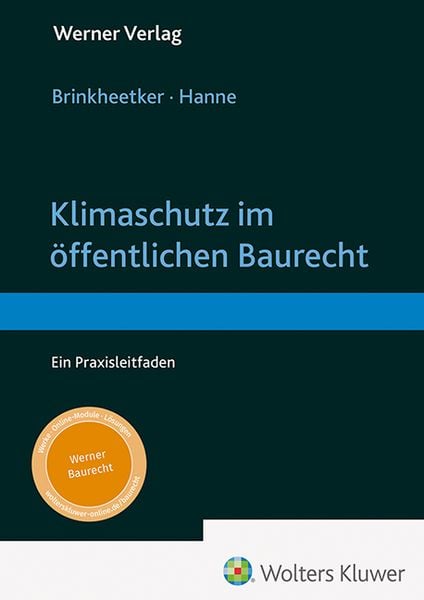 Produktbild: Klimaschutz im &ouml;ffentlichen Baurecht