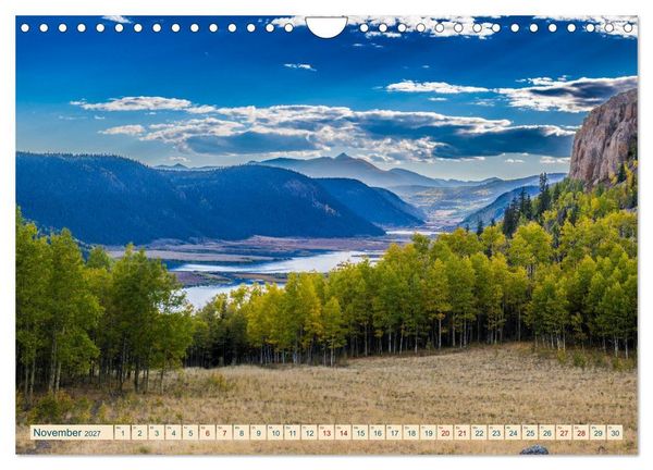 Produktbild: Wyoming, South Dakota Colorado (Wandkalender 2027 DIN A4 quer), CALVENDO Monatskalender