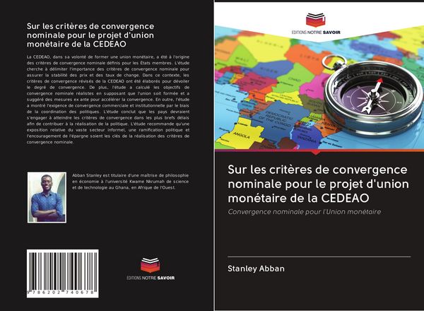 Produktbild: Sur les crit&egrave;res de convergence nominale pour le projet d'union mon&eacute;taire de la CEDEAO