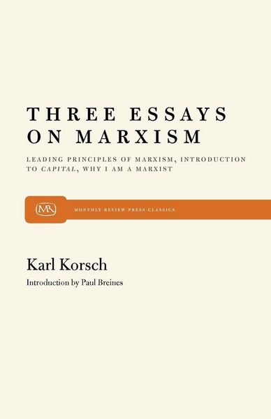 Produktbild: Three Essays on Marxism