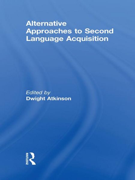 Produktbild: Alternative Approaches to Second Language Acquisition