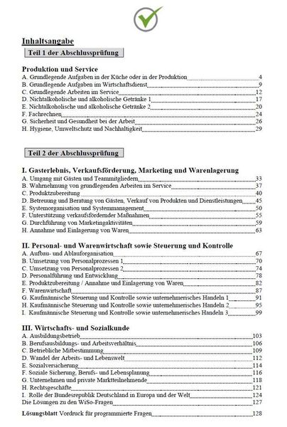 Produktbild: Top-Pr&uuml;fung Fachmann / Fachfrau f&uuml;r Systemgastronomie - 450 Aufgaben f&uuml;r die Abschlusspr&uuml;fung
