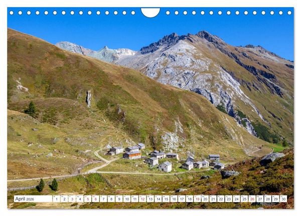 Produktbild: Jagdhausalm in Osttirol (Wandkalender 2026 DIN A4 quer), CALVENDO Monatskalender