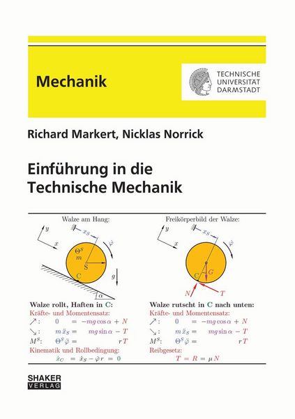 Produktbild: Einf&uuml;hrung in die Technische Mechanik