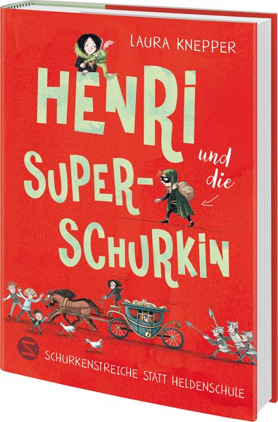 Produktbild: Henri und die Superschurkin. Schurkenstreiche statt Heldenschule
