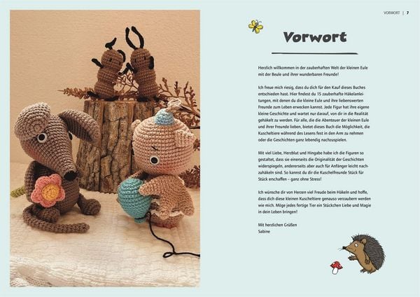 Produktbild: Die kleine Eule & ihre Freunde. Das offizielle H&auml;kelbuch