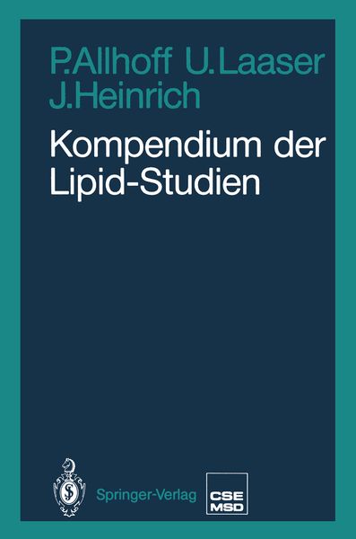 Produktbild: Kompendium der Lipid-Studien
