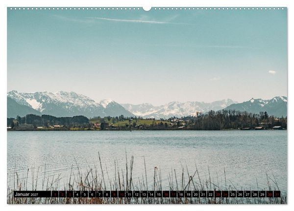 Produktbild: Bayrische Seen und W&auml;lder (hochwertiger Premium Wandkalender 2027 DIN A2 quer), Kunstdruck in Hochglanz