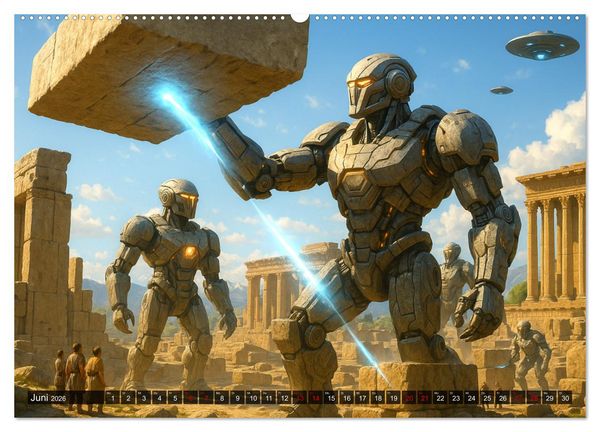Produktbild: R&auml;tsel aus Stein - Uralte Baukunst neu gedacht (hochwertiger Premium Wandkalender 2026 DIN A2 quer), Kunstdruck in Hochglanz