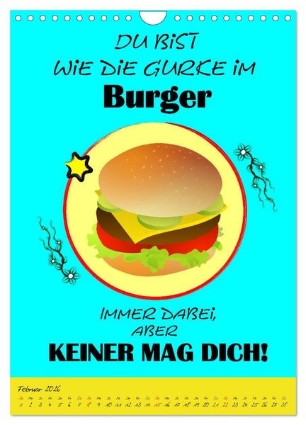 Produktbild: L&auml;uft&acute;s noch nicht beschissen genug? Dann hilft der Anti-Gl&uuml;cks-Kalender! (Wandkalender 2026 DIN A4 hoch), CALVENDO Monatskalender