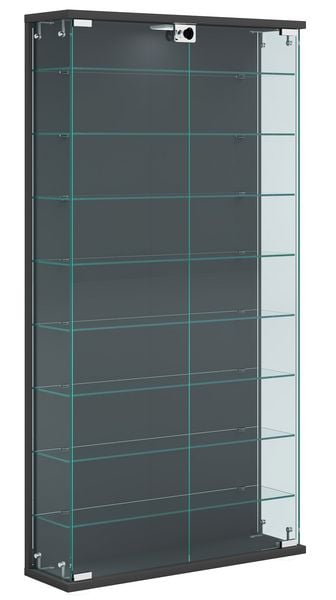 Produktbild: Wandvitrine H&auml;ngevitrine Glasvitrine Relas L