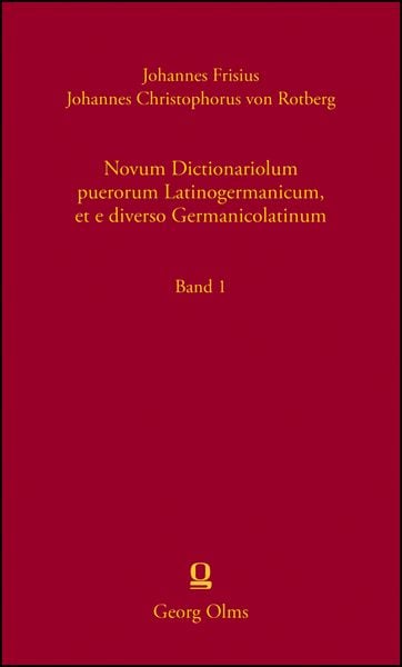 Produktbild: Novum Dictionariolum puerorum Latinogermanicum, et e diverso Germanicolatinum