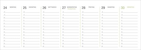 Produktbild: Die Welt der G&auml;rten Premium-Tischplaner 2027 - Wochenkalender mit 53 Fotografien